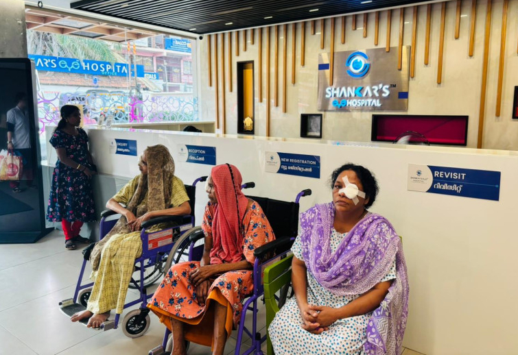 Successful Cataract Surgeries Conducted for Special Needs Patients from Snehatheeram Orphanage in Vilakkudy